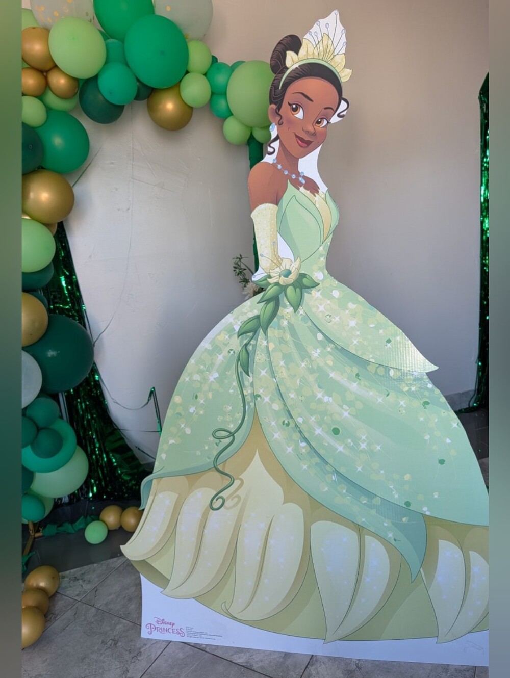 👑 Princess Tiana Life-Size Party Cardboard